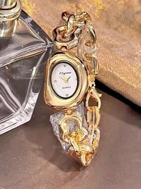 New Ornate Gold & Silver Watch